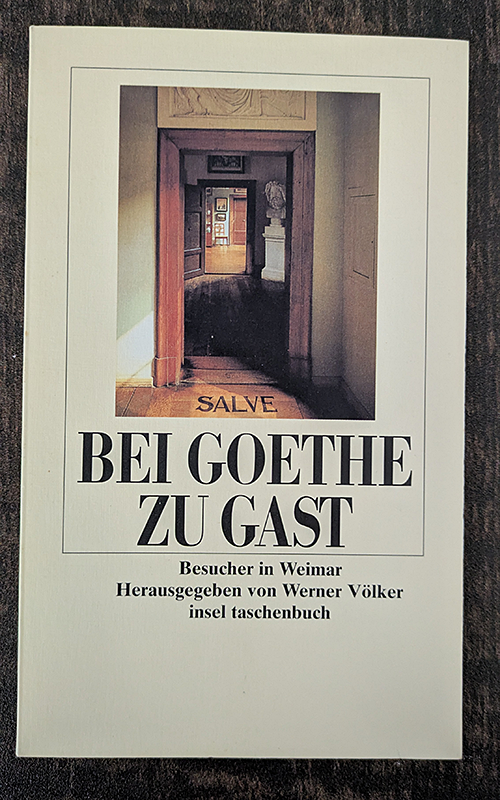 Bei Goethe zu Gast
